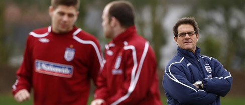 England Manager Fabio Capello